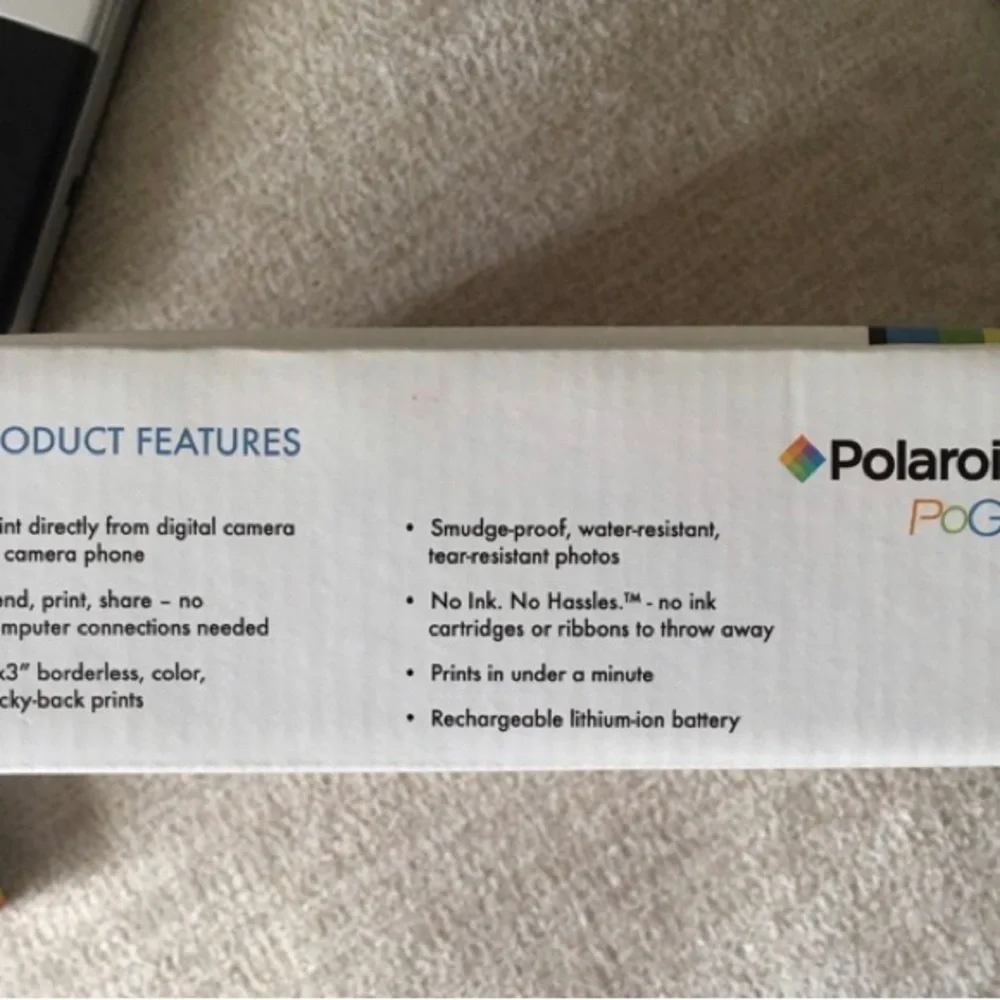 Polaroid PoGo Mobile Printer/Brand New Film Pack